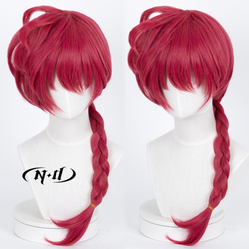Braiding Hair Kanekalon - ND Ranma Saotome Cosplay Wigs Red