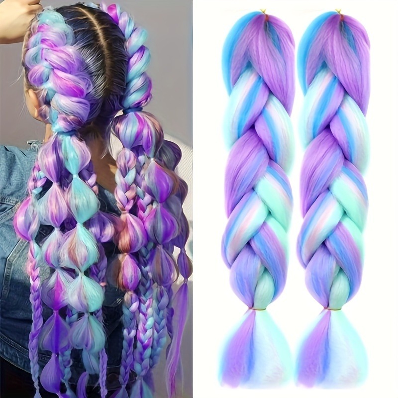 24Inch Long Synthetic Braiding - đánh giá và giá Braiding Hair Kanekalon