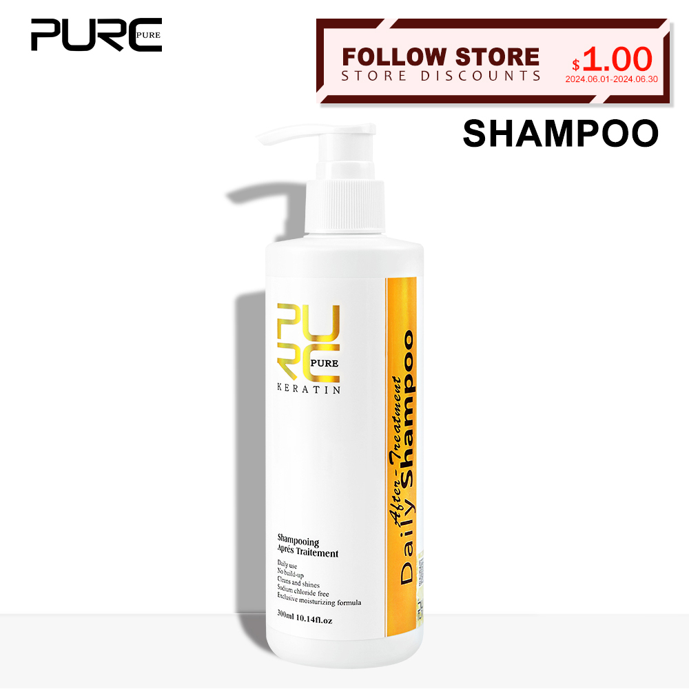 PURC Daily Shampoo Hair Scalp  - đánh giá và giá Hair Care Keratin Shampoo