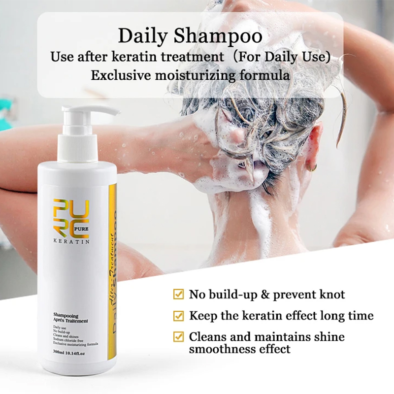 PURC Daily Shampoo Hair Scalp  - đánh giá và giá Hair Care Keratin Shampoo