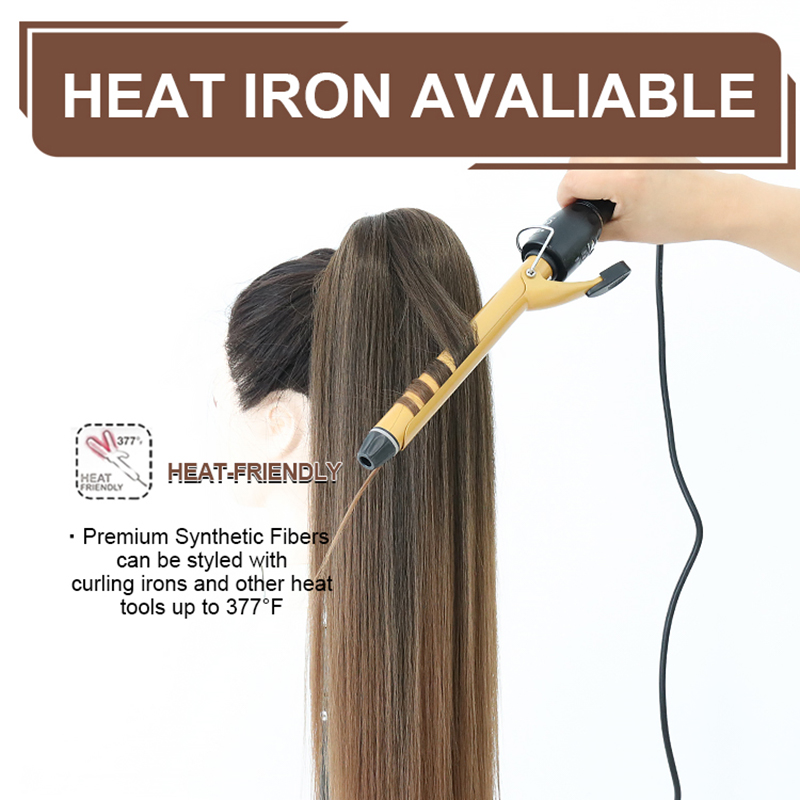 Blonde Synthetic Ponytail  Lon - đánh giá và giá Braiding Hair Kanekalon