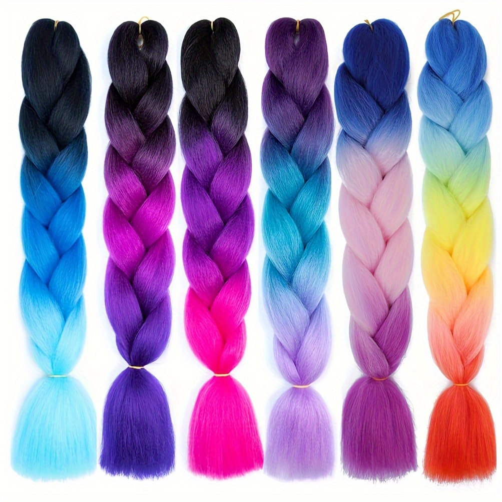 6pc 24 Inch Jumbo Braids Exten - đánh giá và giá Braiding Hair Kanekalon