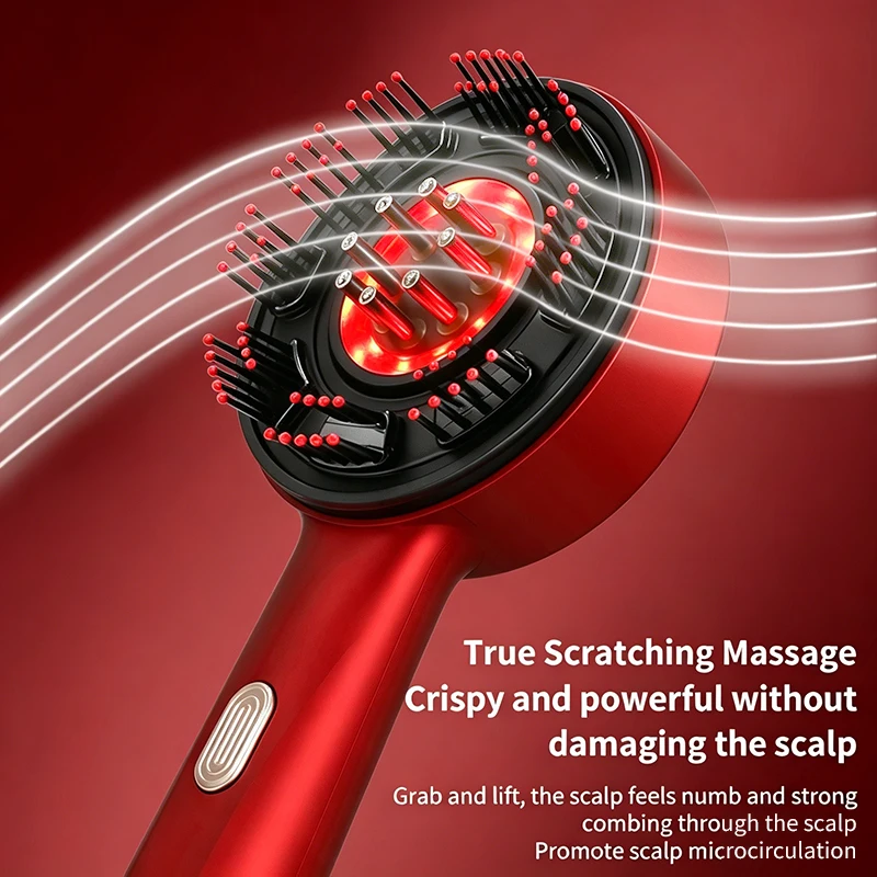 Electric Massage Comb Portable - đánh giá và giá Hair Care Oil