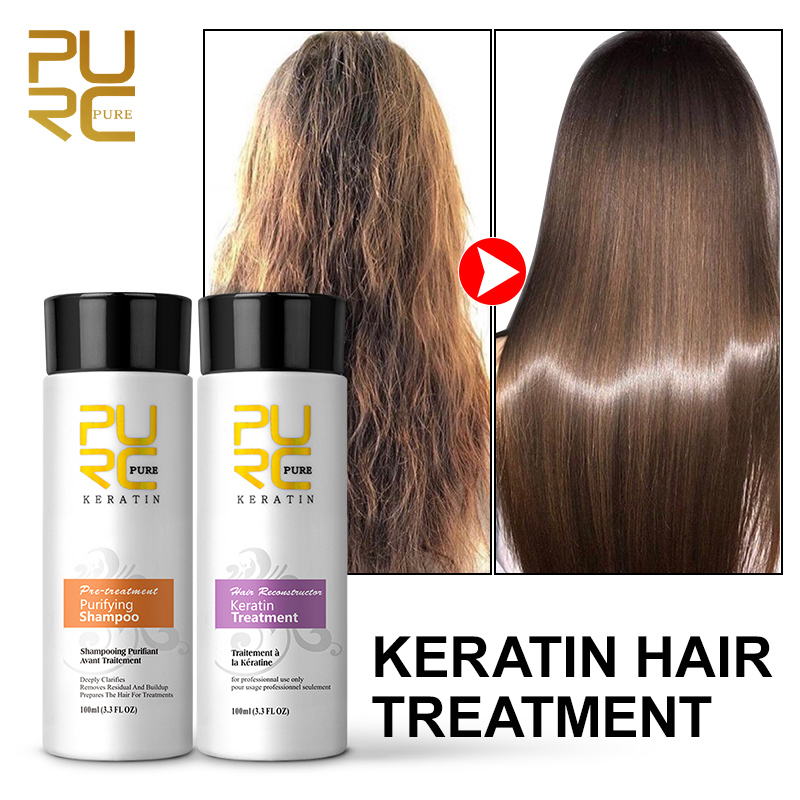 PURC Duỗi Tóc Da Đầu Điều Trị  - đánh giá và giá Hair Care Keratin Shampoo