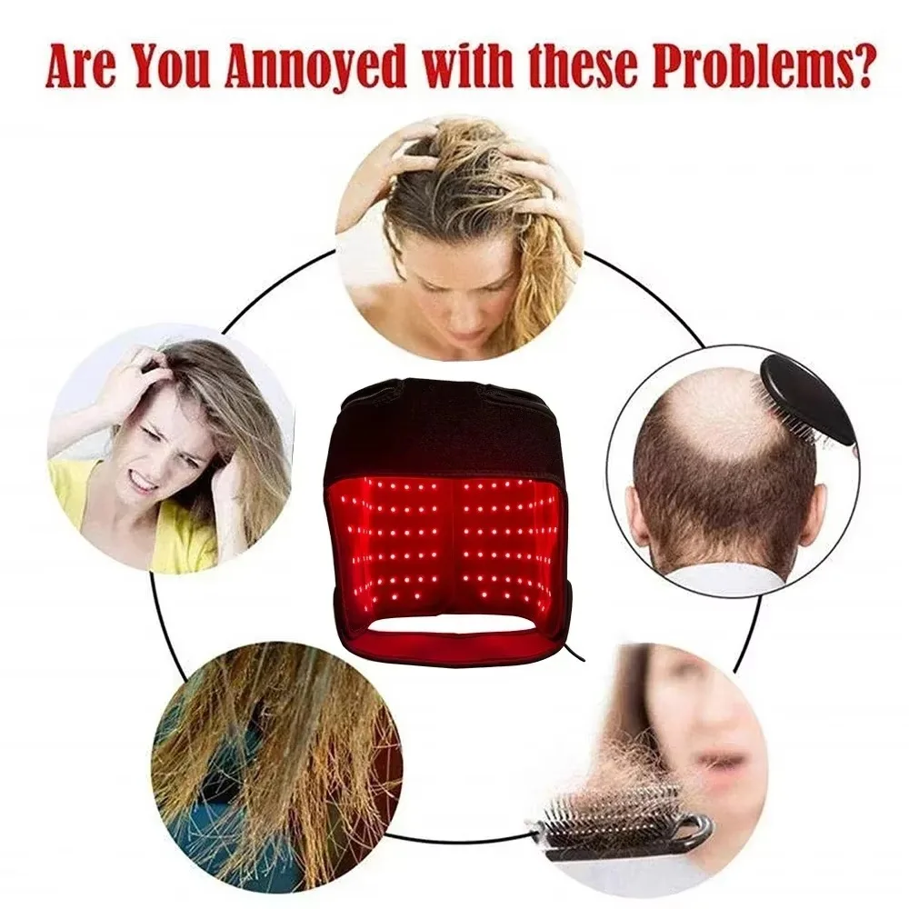 LED Red Light Therapy Hat For  - đánh giá và giá Hair Care With Protein