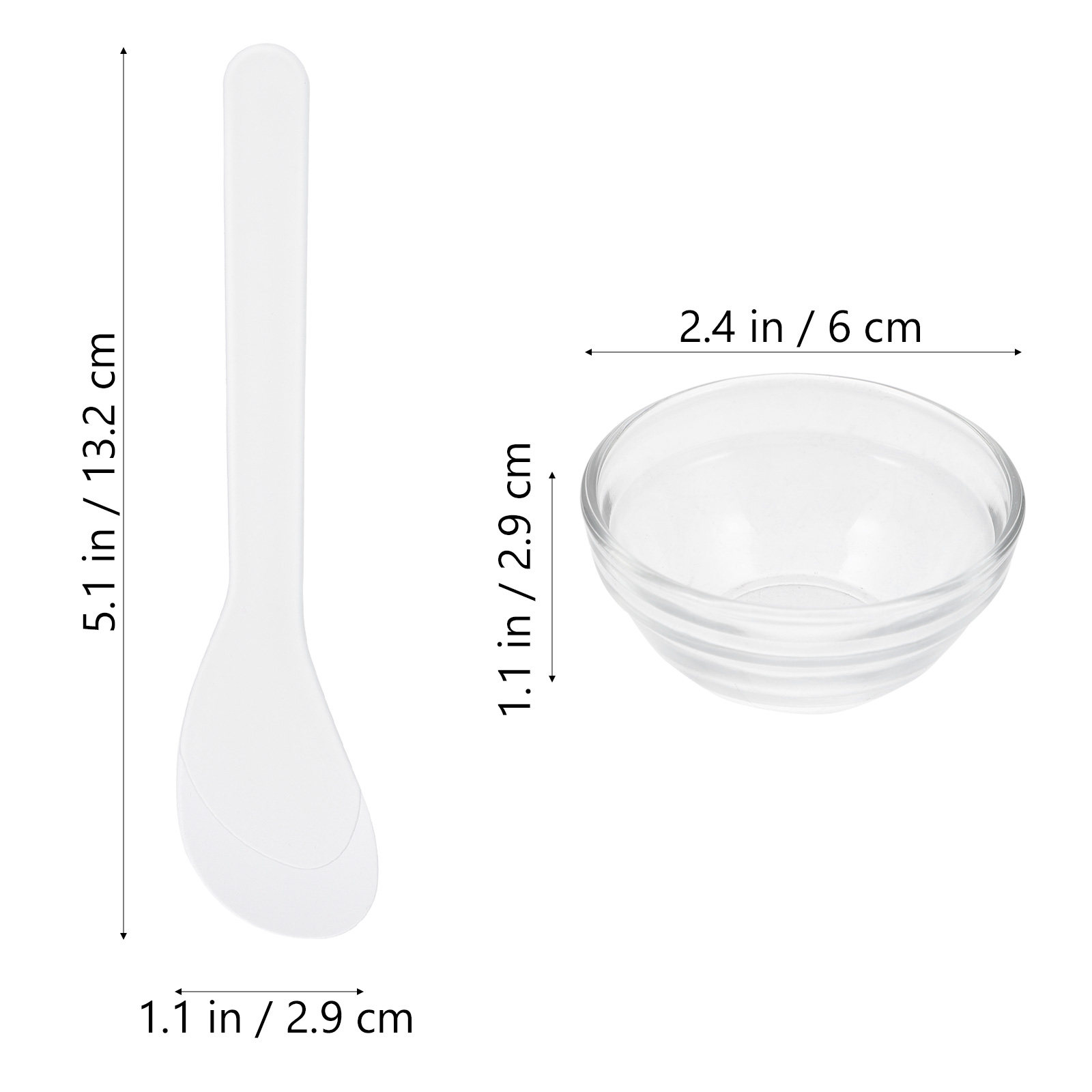 1Set Essential Oil Bowl Glass  - đánh giá và giá Hair Care Oil