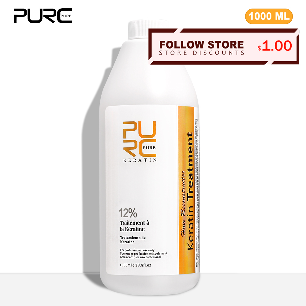 PURC 12% Keratin Smoothing Hai - đánh giá và giá Hair Care Keratin Shampoo