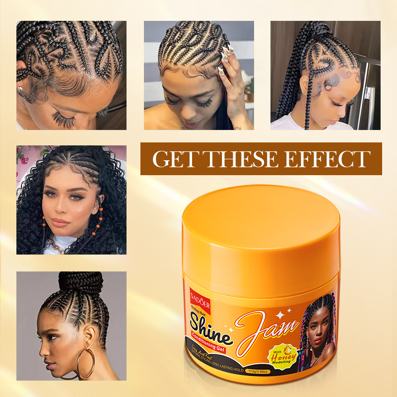 113g of Glossy Styling Jelly H - đánh giá và giá Hair Care Jelly