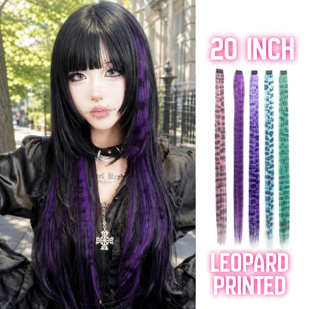2PCS/7PCS 20inch Colorful Leop - đánh giá và giá Braiding Hair Kanekalon