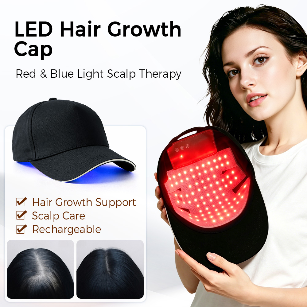 LED Hair Growth Cap Red Blue L - đánh giá và giá Hair Care With Protein