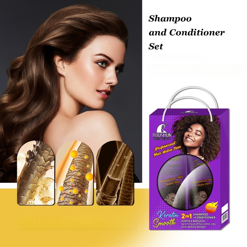 Keratin Shampoo + Conditioner  - đánh giá và giá Hair Care Keratin Shampoo